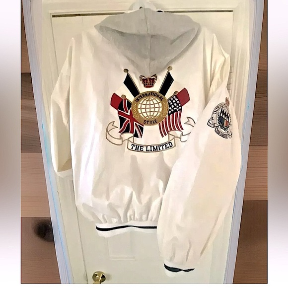 ⚓️THE LIMITED⚓️ INTERNATIONAL STYLE VTG YACHTING JACKET W/ REMOVABLE HOOD EUC⛴ - Picture 5 of 15